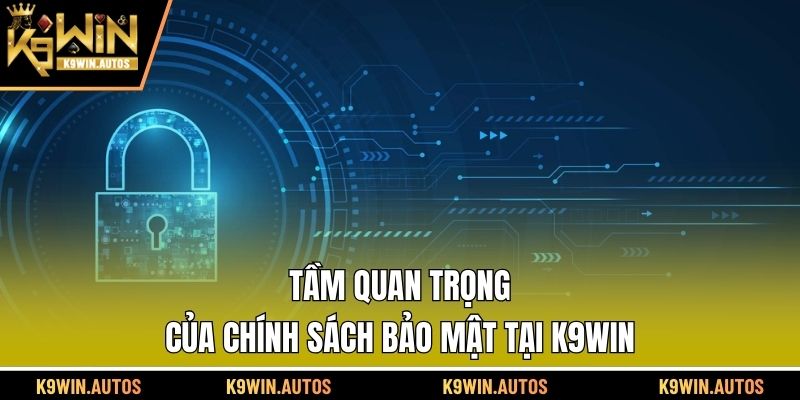 Tầm quan trọng của chính sách bảo mật tại K9WIN 